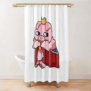 Technoblade king Shower Curtain