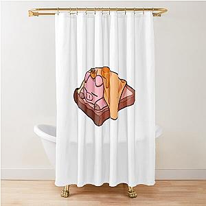 Technoblade king Shower Curtain