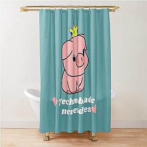 Technoblade Never Dies Technoblade  Shower Curtain