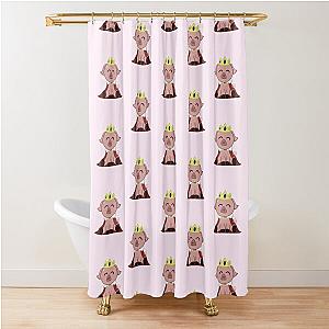 Technoblade The Pig Shower Curtain