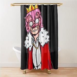 technoblade face Shower Curtain