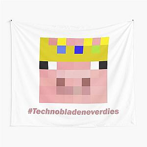 Technoblade never dies - Love you Technoblade Tapestry