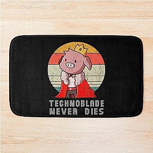 technoblade,technoblade never dies,technoblade quote Bath Mat