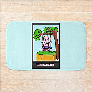 Technoblade Never Dies (On a Swing) Bath Mat