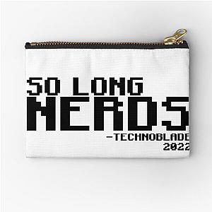 technoblade so long nerds Zipper Pouch