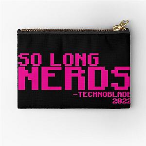 technoblade so long nerds Zipper Pouch