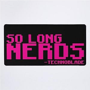 technoblade so long nerds Desk Mat