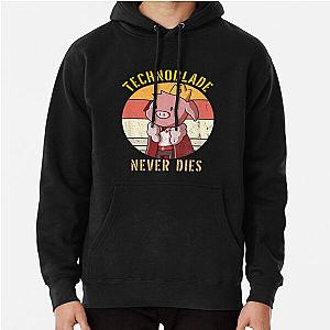 Technoblade Hoodies - Technoblade never dies  Pullover Hoodie RB0206