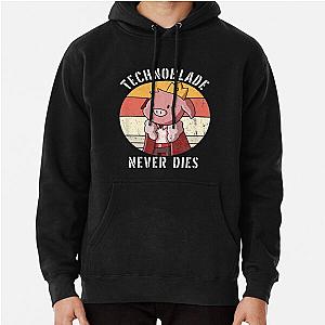 Technoblade Hoodies - Technoblade never dies Pullover Hoodie RB0206