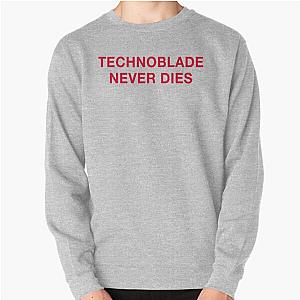 Technoblade Sweatshirts - Technoblade never dies Pullover Sweatshirt RB0206