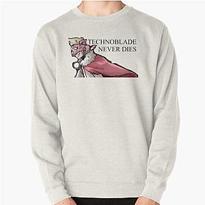 Technoblade Sweatshirts - Technoblade Never Dies Design Pullover Sweatshirt RB0206