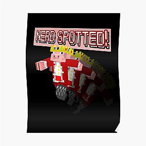 Technoblade Posters - Technoblade NERD SPOTTED Sticker Poster RB0206