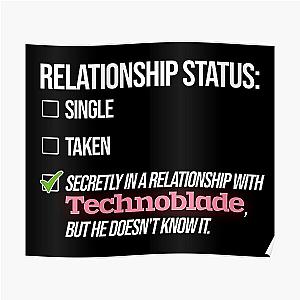 Technoblade Posters - Relationship with Technoblade Poster RB0206