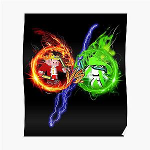 Technoblade Posters - Dream vs Technoblade  Poster RB0206