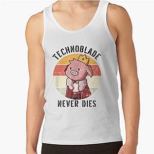 Technoblade Tank Tops - Technoblade never dies Tank Top RB0206