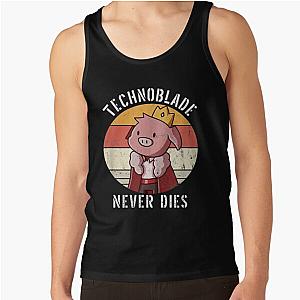 Technoblade Tank Tops - Technoblade never dies Tank Top RB0206