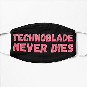 Technoblade Face Masks - Technoblade Never Dies Flat Mask RB0206