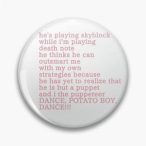 Technoblade Pins - Technoblade potato boy speech Pin RB0206
