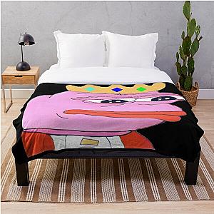 Technoblade Bedding Sets - Technoblade pepe the frog meme Throw Blanket RB0206
