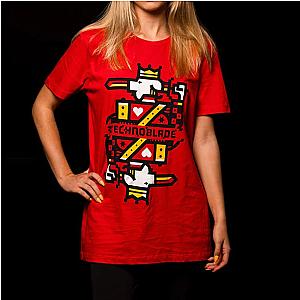 Technoblade T-Shirts – King Technoblade Red Style Classic T-shirt