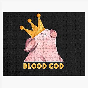 Technoblade Puzzles - Technoblade blood god , tecnoblade Jigsaw Puzzle RB0206