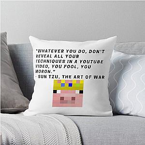 Technoblade Pillows - Sun Tzu Quote Throw Pillow RB0206
