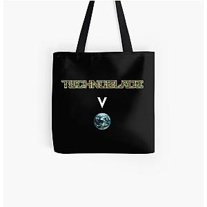 Technoblade Bags - Technoblade above the world - Minecraft All Over Print Tote Bag RB0206