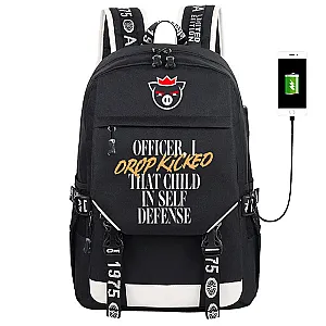 Technoblade Backpack - Ranboo Student School Canvas Bag