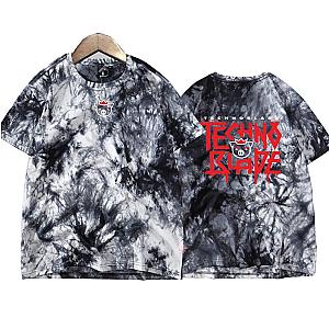 Technoblade T-Shirts – Argo Logo White Black Tie Dye T-shirt