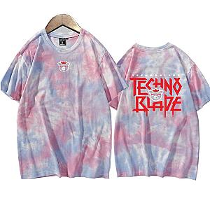 Technoblade T-Shirts – Argo Logo Technoblade Mix Color Tie Dye T-shirt