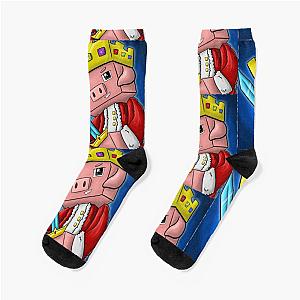 Technoblade Socks - technoblade king merch Socks