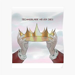 Technoblade Posters - Crown Pig Poster Decor