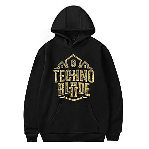Technoblade Hoodies - Glided Blade Colorful Pullover Hoodie