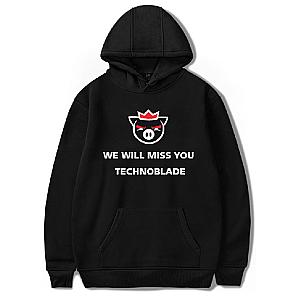 Technoblade Hoodies - We Will Miss You Pullover Hoodie
