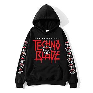 Technoblade Hoodies – Logo Graphic Sweatshirt Unisex Pullover Hoodie