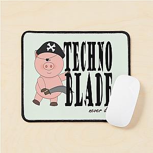 Technoblade Mouse Pads - Pig King Never Dies Art Printed Mouse Pad