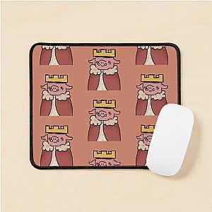 Technoblade Mouse Pads - Pig King Cartoon Art Printed Mouse Pad
