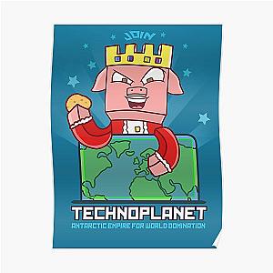 Technoblade Posters - Join Antactic Empire Wall Decor Poster