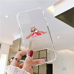 Technoblade Phone Cases - Cute King Pig Printing Soft Clear Phone Case