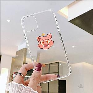 Technoblade Phone Cases - Pig Head Printing Soft Clear Phone Case