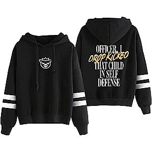 Technoblade Drop Kicked Printed Colorful Pullover Hoodie