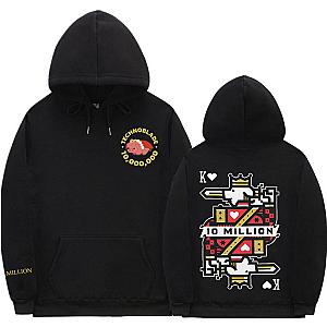 Technoblade 10 Million Subs Streetwear Casual Colorful Hoodie