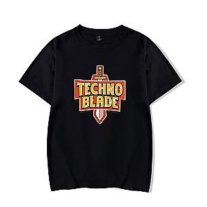 Technoblade T-shirts - Fashion 2D Printing Cotton Short Sleeves Graphic Tee