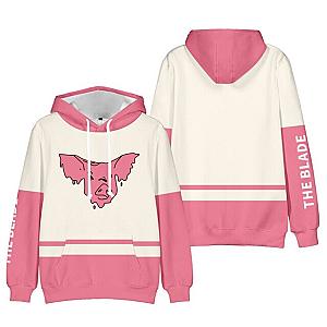Technoblade Hoodies - Fashion Minecraft Skin White And Pink Hoodie