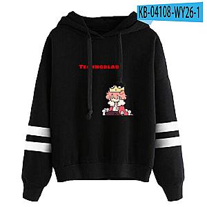 Technoblade Printed Hooded Sweatshirt - Technoblade Unisex Hoodie