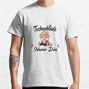 Technoblade T-Shirts - Technoblade Never Dies Classic T-Shirt RB0206