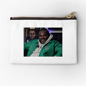 Grizzley Grind Never Stops Tee Grizzley Zipper Pouches
