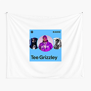 Hustle With Tee Tee Grizzley Tapestries