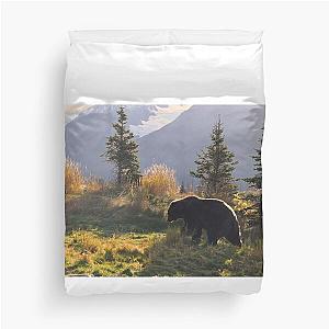 Alaskan Grizzley Duvet Cover