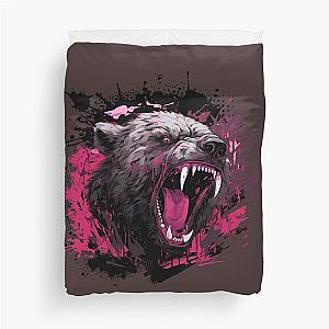 Grizzley Gothcore Brown Bear Duvet Cover